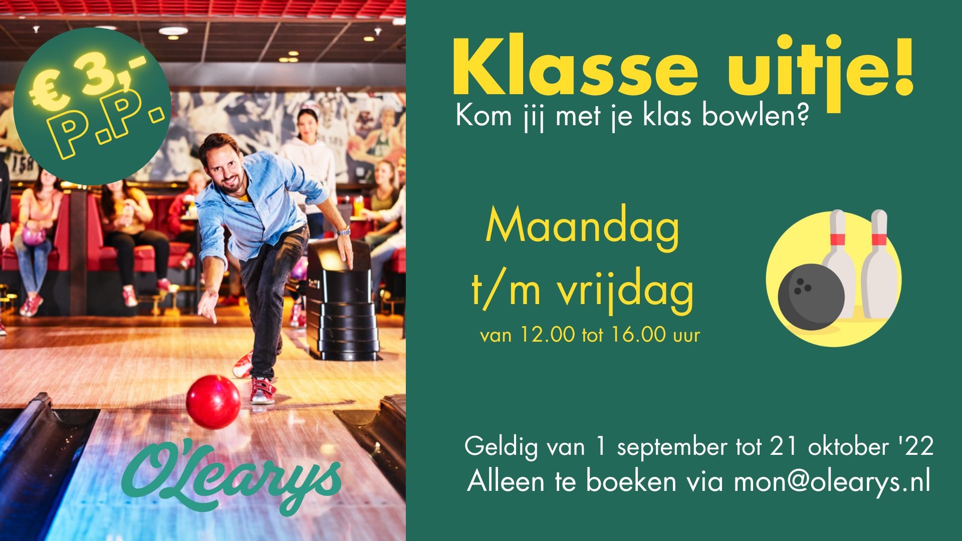Bowlen Mall of the Netherlands... O'Learys Netherlands